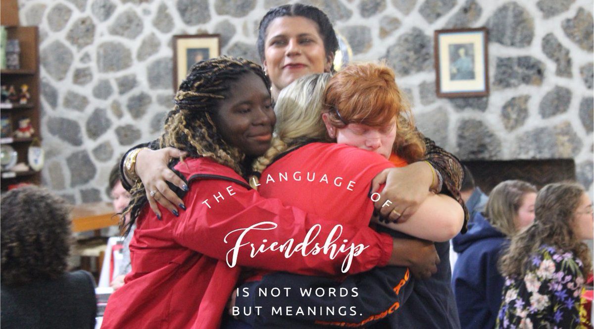 nuestracabanamx's tweet photo. El lenguaje de la amistad no son las palabras sino los significados
#ValoresGuías #EnLasGuíasAprendí
The language of friendship is not words but meanings
#GuidingValues #InGuidingILearned https://t.co/X4nhALpwa6