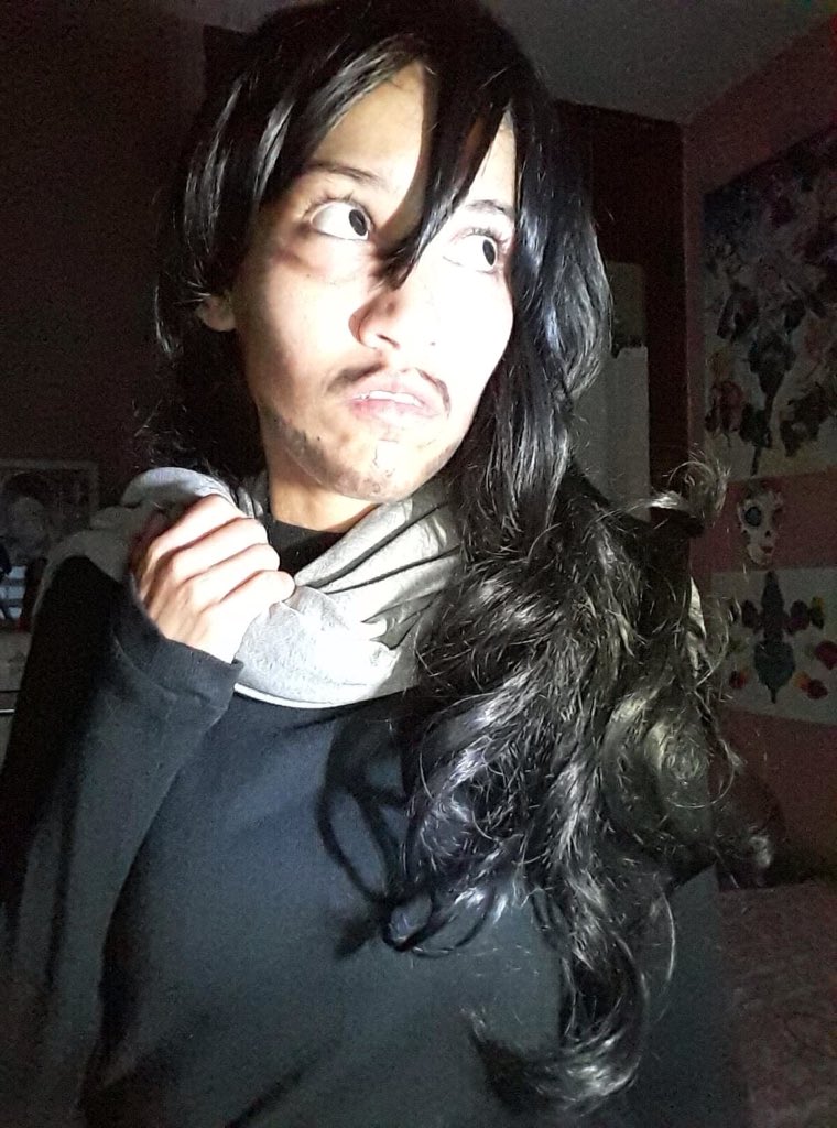 phantomhivej1's tweet photo. My New Cosplay #myheroacademia #mraizawa #cosplay2020 #eraserhead #bnha Me As Shouta Aizawa #prohero https://t.co/NwlQM4hsKZ