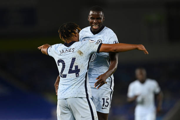 cfcsnaps's tweet photo. Kurt Zouma celebrates his goal against Brighton [14.09.20] #CFC https://t.co/FCwK4vgTdb