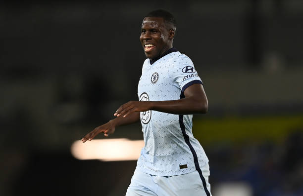 cfcsnaps's tweet photo. Kurt Zouma celebrates his goal against Brighton [14.09.20] #CFC https://t.co/FCwK4vgTdb