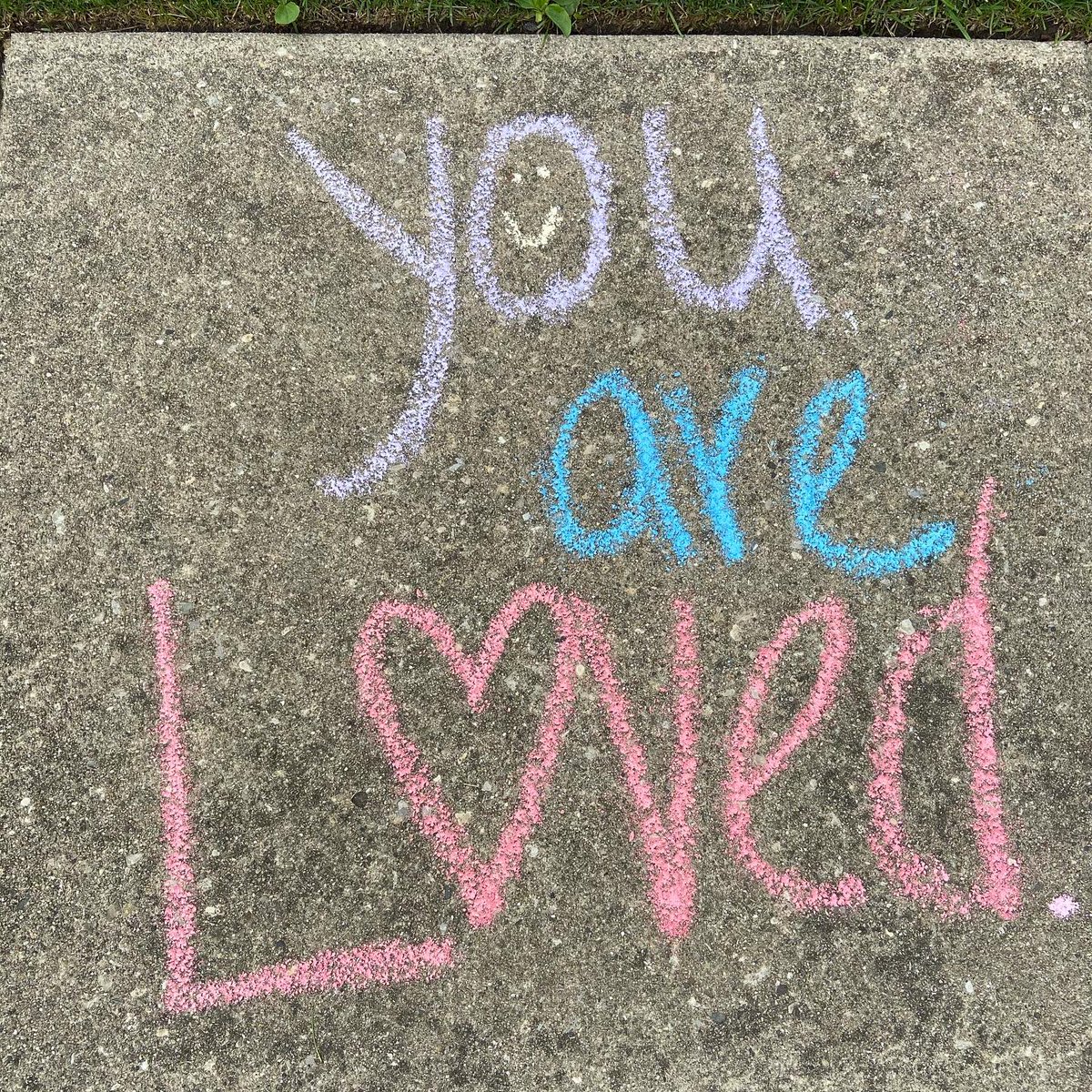 dillon_vhhs's tweet photo. I got a little excited to Chalk my Walk for Mental Wellness today!! #YRWeek and now I’m challenging @VhhsBasil @VHCounselorBB & @JuanAvila_VHHS Let’s keep it going, people! #PreventionAndWellness #MentalHealthMatters #D128Next #D128Daring #D128UnionStrong https://t.co/TdNbr8MGs2