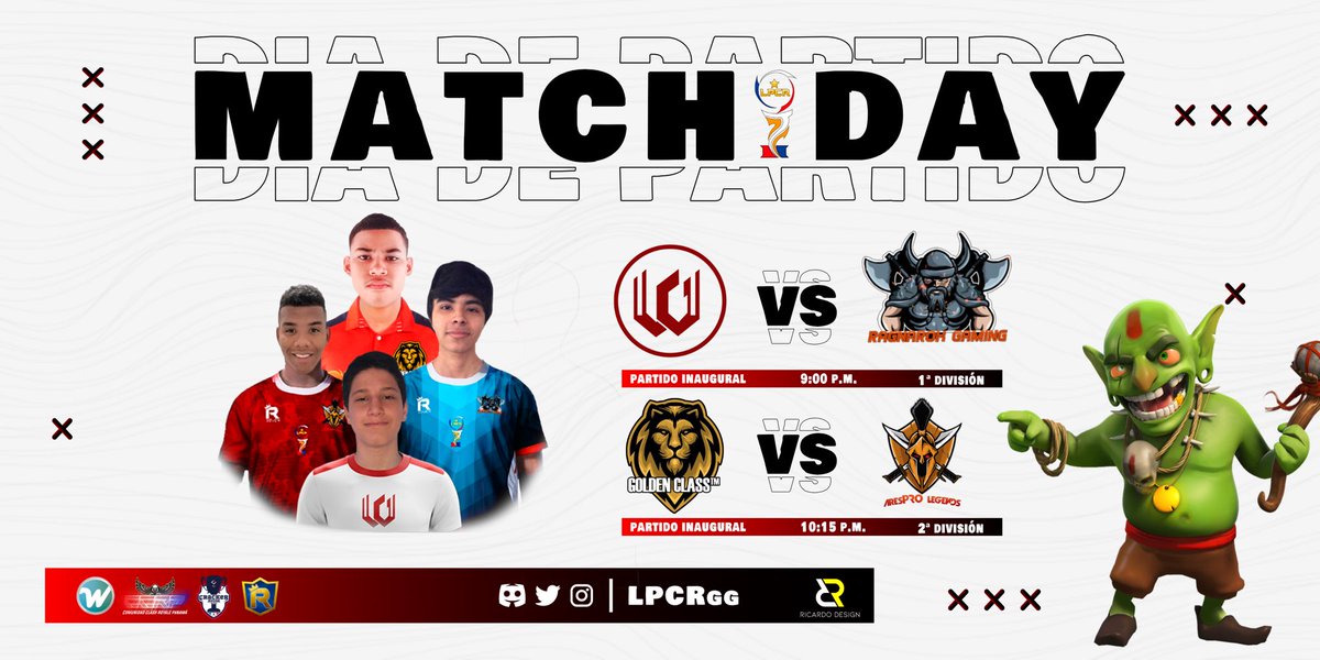 #LPCR3 | MATCH DAY

Hoy inicia la Tercera Edición de la mejor liga de Clash Royale en Panamá. #LPCR 🇵🇦

¡TENDREMOS MUCHAS SORPRESAS! 🤩

👨🏻‍💻Estaremos en directo desde el canal de <a href="/Reyjacpty/">✨⚽REYJAC⚽✨</a>. 
👇🏻👇🏻👇🏻👇🏻👇🏻👇🏻👇🏻👇🏻👇🏻👇🏻👇🏻👇🏻