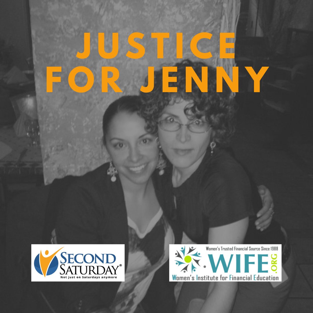 wifedotorg's tweet photo. Second Saturday is humbled and honored to consider @TheJusticeForJennyFoundation a friend of Second Saturday and our parent organization, https://t.co/RK8qJhYrD0. For more information, visit https://t.co/B5GzxcyLZG https://t.co/BIDPrCb1te