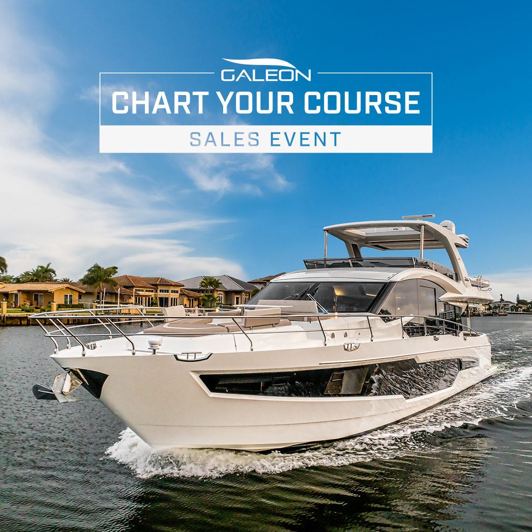 MarineMax's tweet photo. New Galeon Sales Event: With limited-time pricing on remaining 2020 models and 2021 models on the way, it’s time to chart your course and let your new Galeon #Yacht take you there. https://t.co/UogAkYT8rk ⚓⁠ https://t.co/TCnV3NNXKI