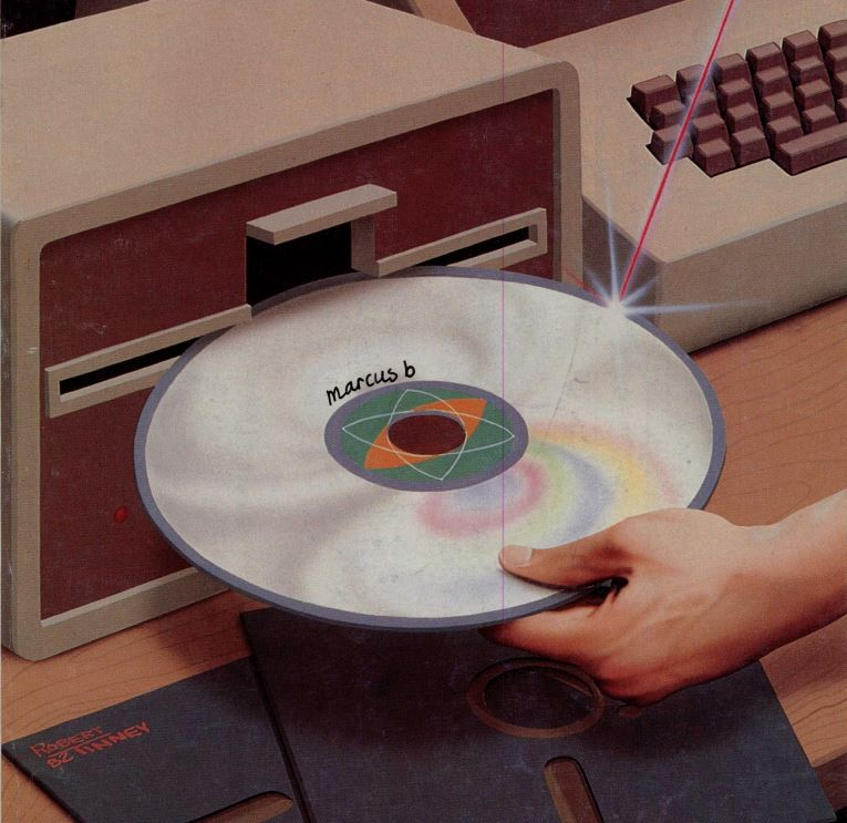 so there's an alternate universe where your apple II was using laserdiscs instead of floppy disks