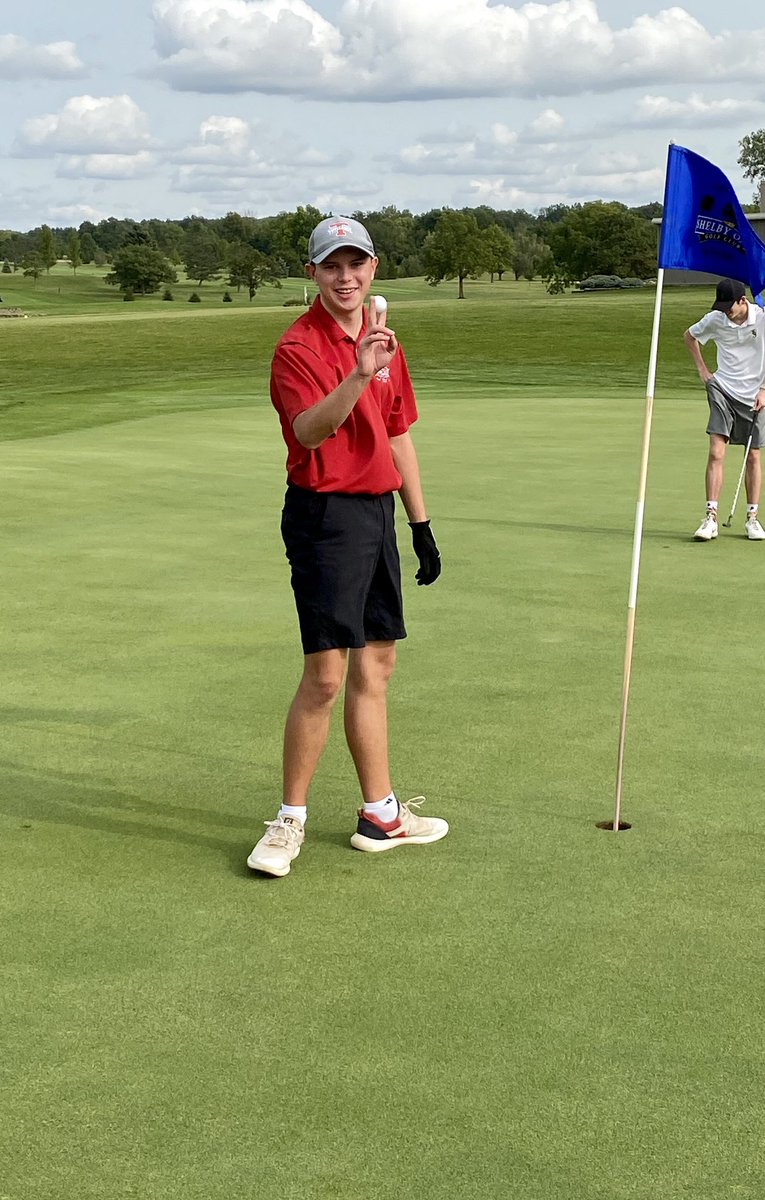HOLE IN ONE!! Congratulations to Nathan Gagnon!! Hole #1 158 Yards at Shelby Oaks Golf Club!! <a href="/TippRedDevils/">Tippecanoe Athletics</a> <a href="/TippHS/">Tippecanoe HS</a> <a href="/MVLathletics/">Miami Valley League</a>