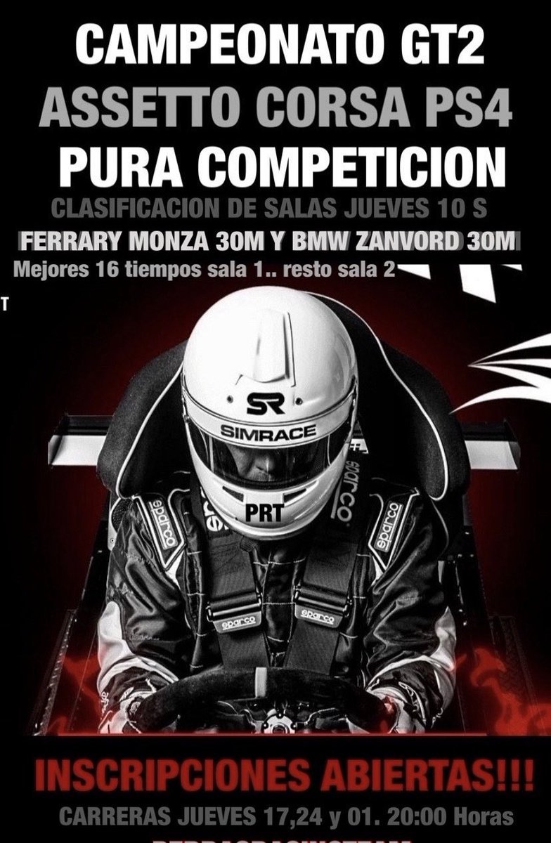 COMUNIDAD CAMPEONATOS ASSETTO CORSA PS4 (@campeonatos_ps4) on Twitter photo 