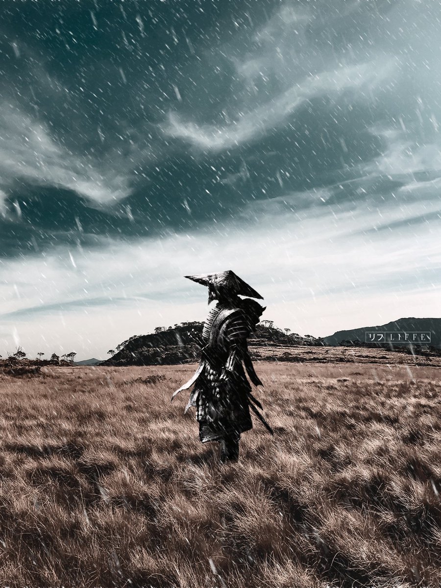 EditsLiffe's tweet photo. The Lone Samurai 
#anime #animeedits #animelove #samurai #Japanese #samurais #tokyo #art #photoedits #photooftheday #aestheticedits #aestheticanime #aesthetic https://t.co/1soF4jb0Wv