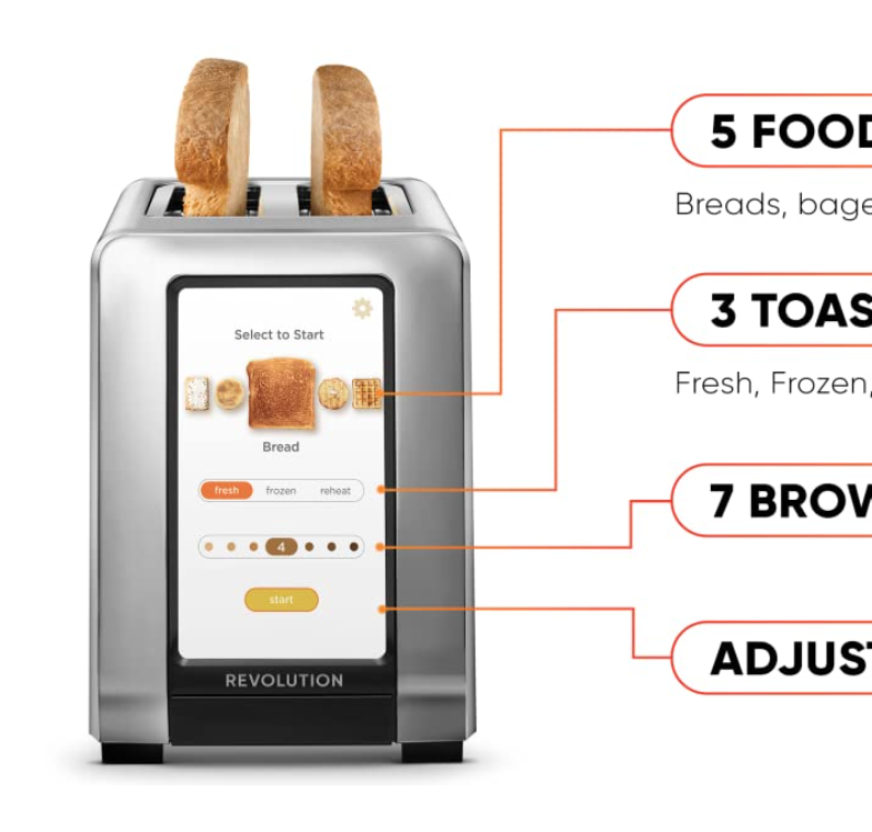 8. Of course if watching your toast get toasted, or having a toaster with a touch screen, or that burns in a smiley emoji makes you happy 4ever, that's lovely.But many features r quick hit sugar by design. Sounds cool! Gets you excited to pay $$! But r used once & rarely again.