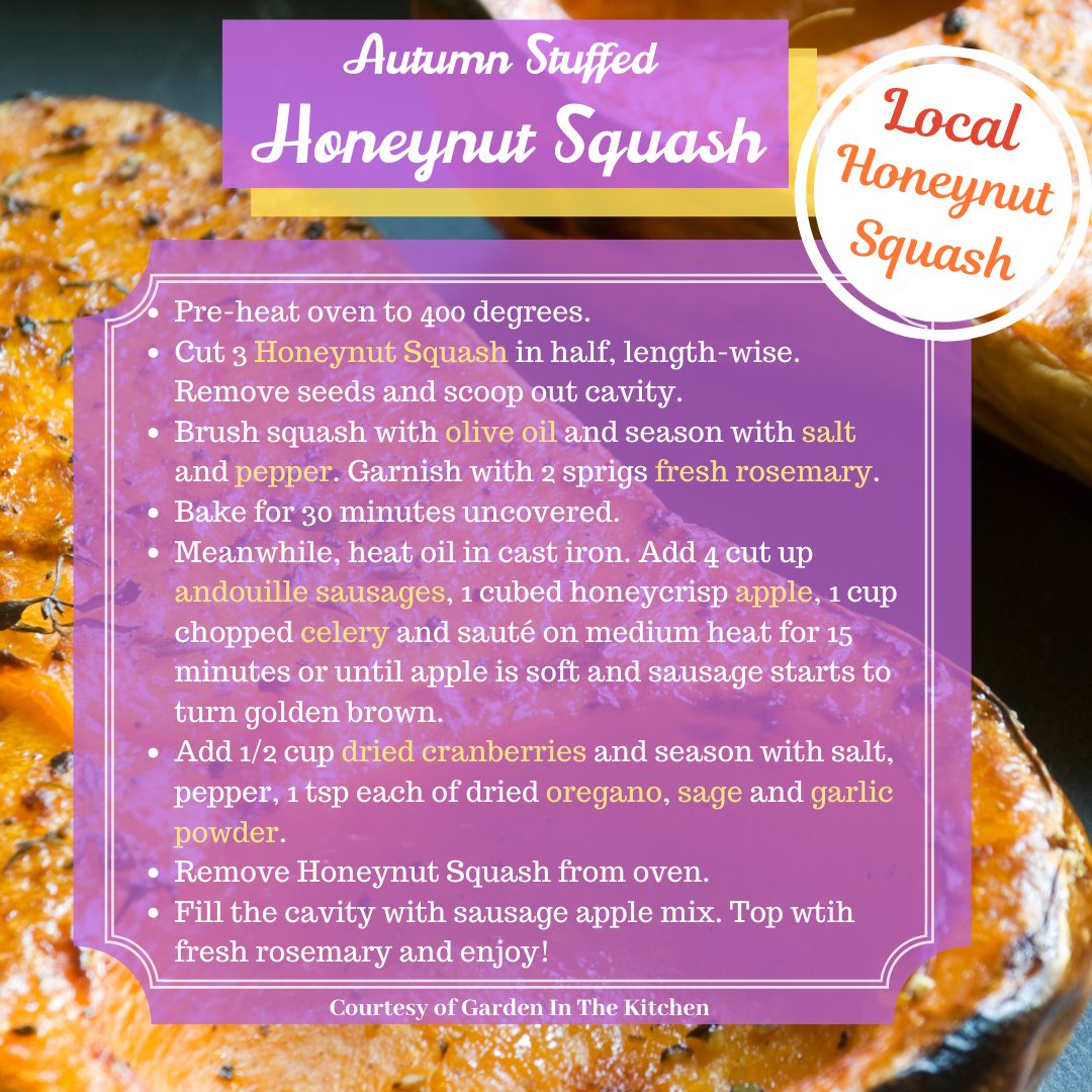 AdamsMarkets's tweet photo. Have you discovered our #Local Honeynut Squash?
Here's a fun lil recipe to welcome in the fall! ๐ ๐
#HomemadeMonday #FreshPickOfTheWeek #BabyButternut #FeelingFallVibes #LocalProduce https://t.co/JaYrrlXK0s