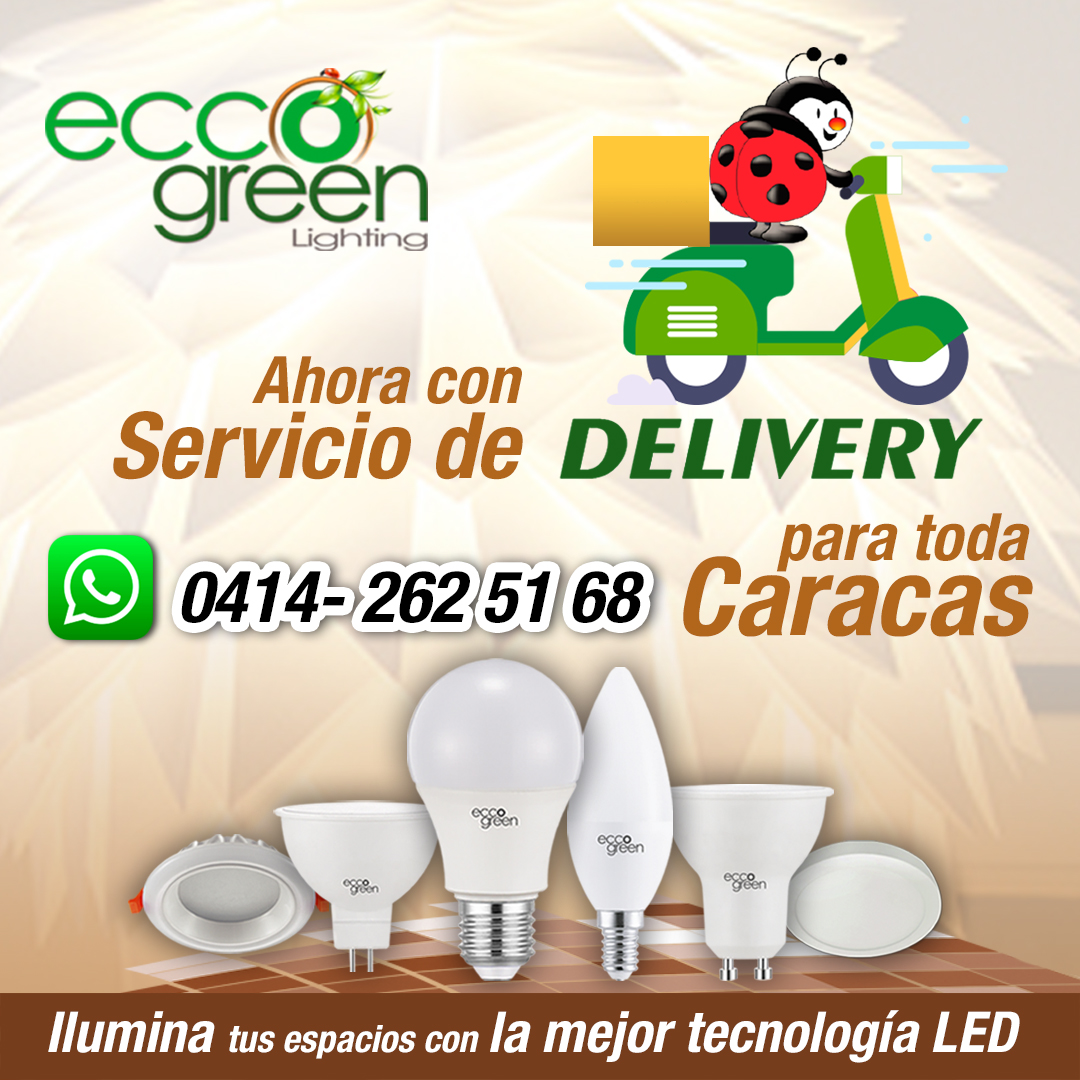 eccogreenve's tweet photo. EccoGreen ahora con Servicio de Delivery para que no te falte ninguno de nuestros productos LED!
.
.
.
.
.
.
.
#Iluminación #Led #Eccogreen #Eccogreenve #BombilloLed #DeliveryCcs # Delivery #Caracas https://t.co/hCBDHDL5HY
