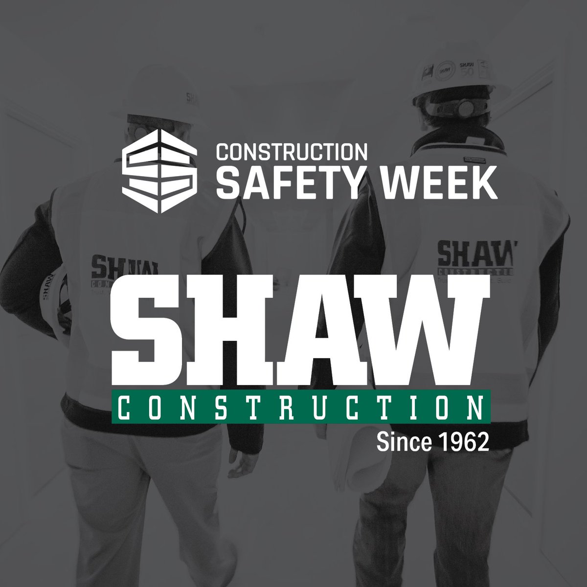 S__Construction's tweet photo. This week is Construction Safety Week! Shaw is excited to join the industry in recognizing safety and those individuals that exemplify safety on our jobsites.

#2020constructionsafetyweeek #shawconstruction #construction https://t.co/uacC5LD8Jk