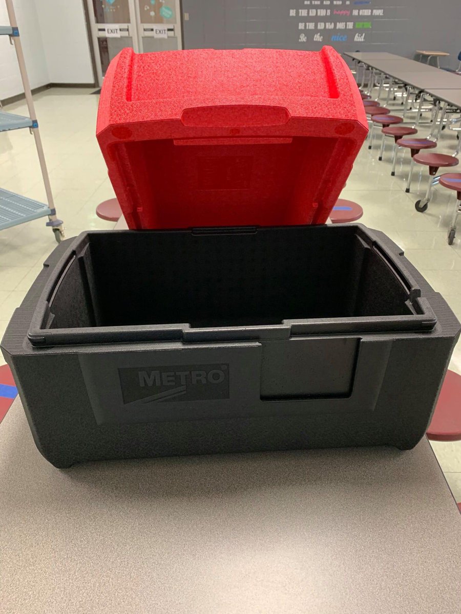 Harrison_PRS's tweet photo. So proud &amp; grateful to have Ms. Vonnie Yocum on our HCSD Child Nutrition Team! She’s cafeteria manager at Woolmarket Elementary &amp; recently won over $1,000 worth of cafeteria equipment to transport food at school (Metro Max Q food cart &amp; Mighty Lite cooler). Congrats, Ms. Yocum! https://t.co/TSIIpBgJ2P