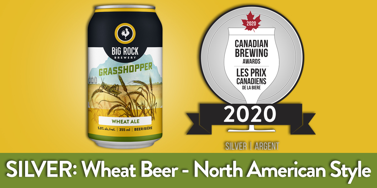 BigRockBrewery's tweet photo. We took home 4 medals at the @CdnBrewAwards 
🥇GOLD: Rhine Stone Cowboy Lagered Ale
🥈SILVER: Grasshopper Wheat Ale - North American Style - Wheat Beer
🥈SILVER: Honey Brown Amber Lager
🥉BRONZE: Craft Lager - North American Style Premium Lager
#cbac2020 #canadiancraftbeer https://t.co/sVGMdZV0pL