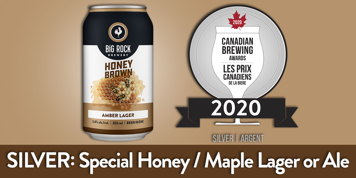 BigRockBrewery's tweet photo. We took home 4 medals at the @CdnBrewAwards 
🥇GOLD: Rhine Stone Cowboy Lagered Ale
🥈SILVER: Grasshopper Wheat Ale - North American Style - Wheat Beer
🥈SILVER: Honey Brown Amber Lager
🥉BRONZE: Craft Lager - North American Style Premium Lager
#cbac2020 #canadiancraftbeer https://t.co/sVGMdZV0pL