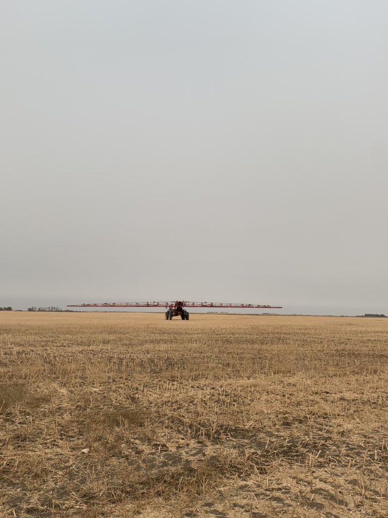 SchlossDuane's tweet photo. Set up day, time to save another farmer spray time with this big rig. @RPMservice @Agrifac https://t.co/RPFomOK653