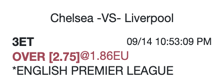 EagleTipsF's tweet photo. #Earlybet
#EagleTip402
20/09/20 17h30 EPL
Chelsea - Liverpool
Over 2.75 @ 1.86
0.75%
#TeamParieur #EPLGW2 #CHELIV https://t.co/DQ9CdgORpi