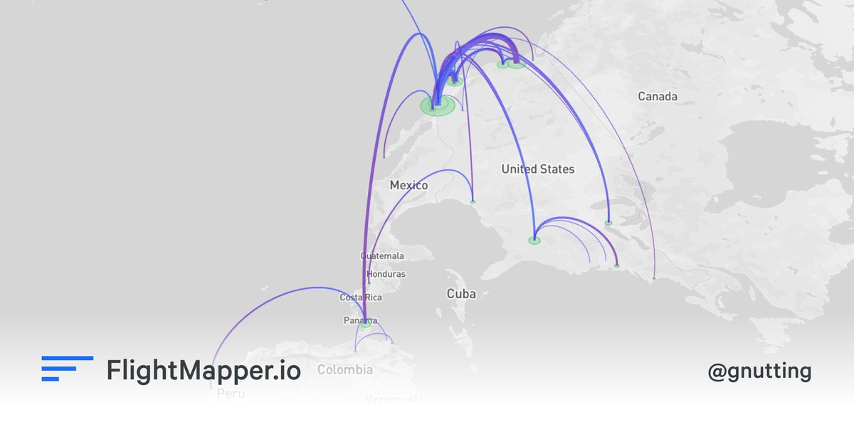 flightmapper's tweet image. ✈️ Glenn&apos;s Flight Map
Create digital flight maps with @flightmapper.

flightmapper.io/maps/gnutting

#flightmapper #maps #flight