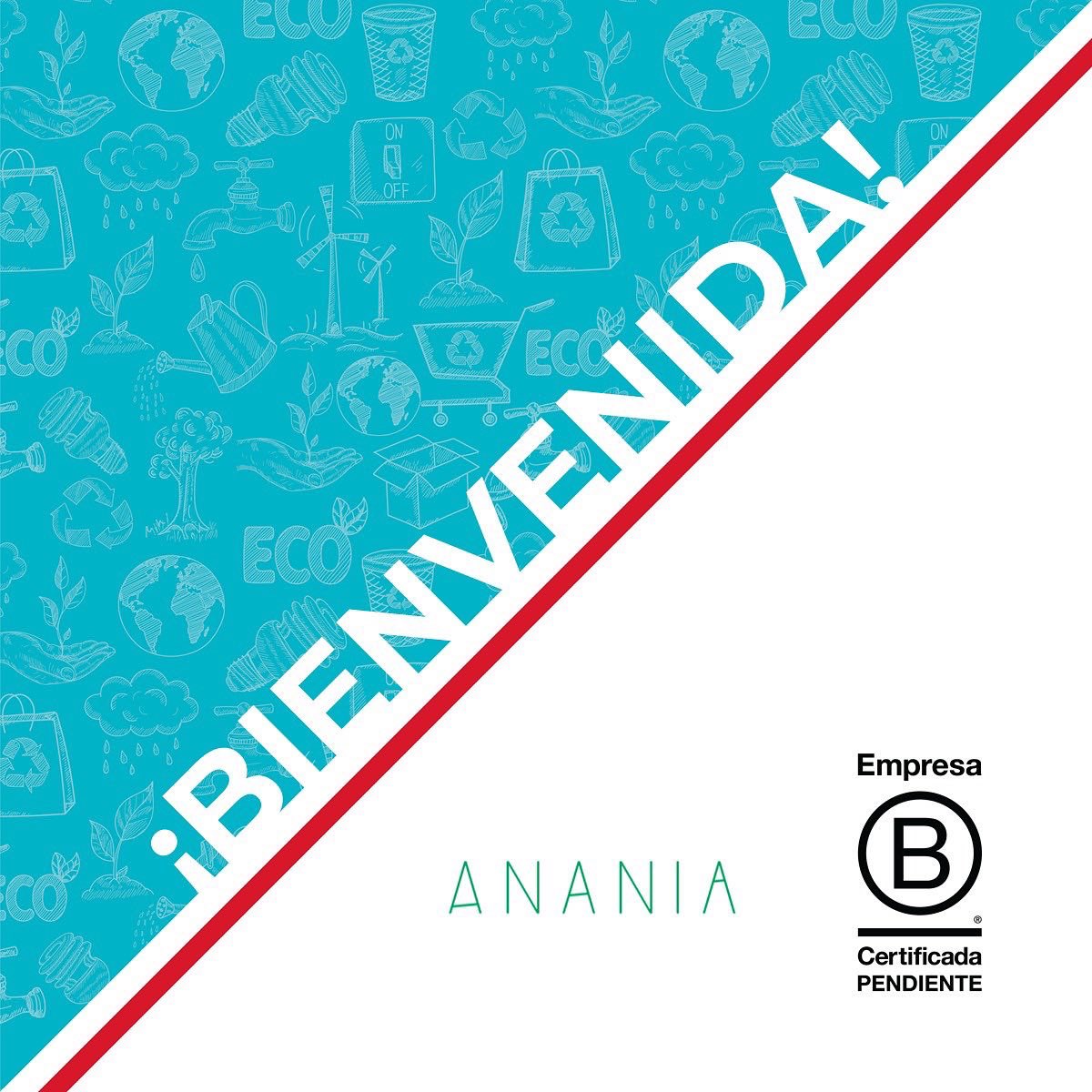 SistemaB_PY's tweet photo. ¡Bienvenida ANANIA como EmpresaB Pendiente!🎉 

Con el propósito facilitar soluciones para el consumo consciente, https://t.co/pJcRCWZPLz apuesta por productos que ayudan al medio ambiente! compostables y biodegradables de origen vegetal.

🌱🅱️🇵🇾♻️🌎

#BCorp #EmpresaB #ComunidadB https://t.co/TidOfayJa1