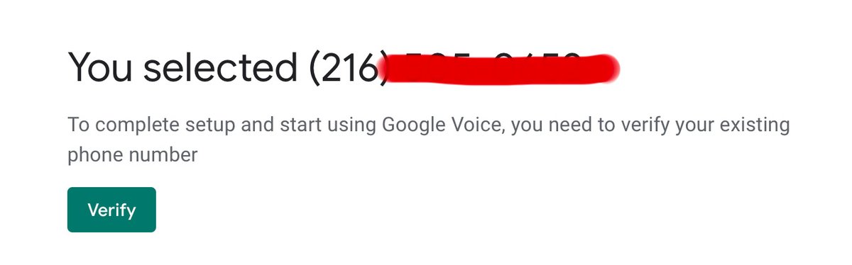 Yay! I have a google voice number to text them with now!