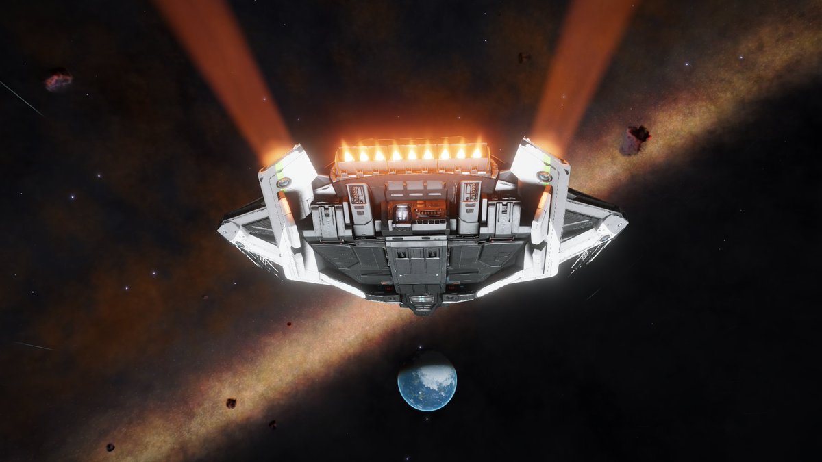kgNatx's tweet photo. Dropping on on another Earth like world for some detailed scans. #EliteDangerous #PS4share https://t.co/rlQrZvgLHL