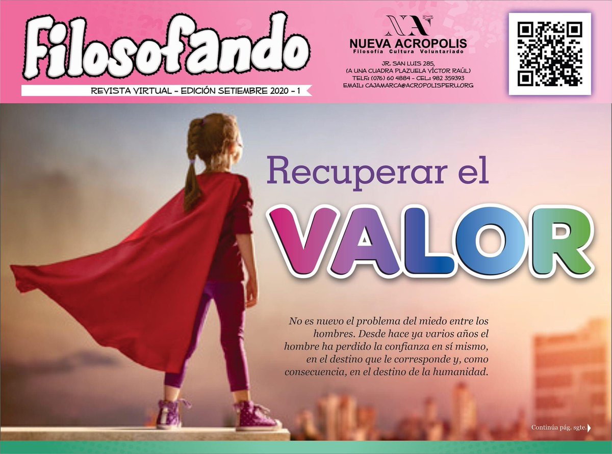 AcropolisCaj's tweet photo. #RevistaVirtual | Compartimos contigo la 13° Edición Virtual de nuestro Boletín Filosofando.

✅ Descárgalo en PDF: 

https://t.co/7WTZnOUkyk https://t.co/DssuulP18u