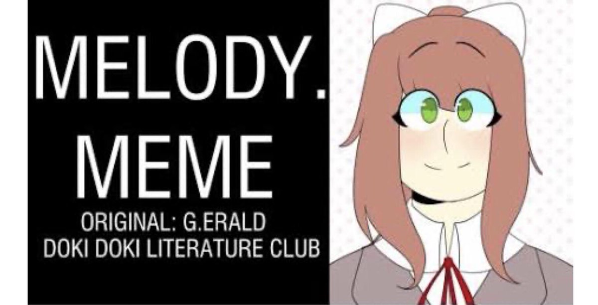 _ImHiro_'s tweet image. Does anyone know the artist/YouTuber who made this? #art #youtuber #help #artist #DDLC #ddlc I can’t find it on YouTube anywhere!