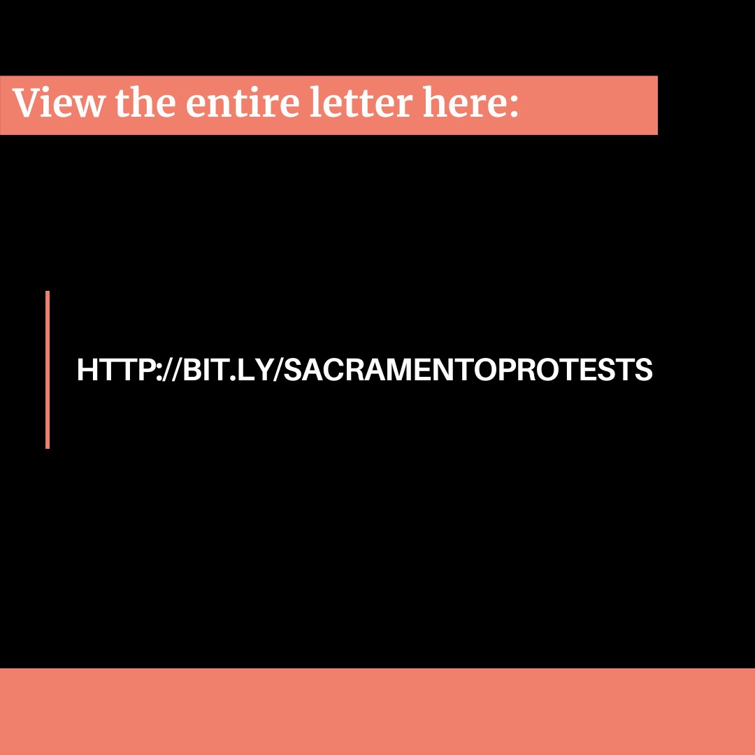BlackJusticeSac's tweet photo. .@SacPolice @Mayor_Steinberg public demonstrations do not inherently require police response https://t.co/BRU5DifOae