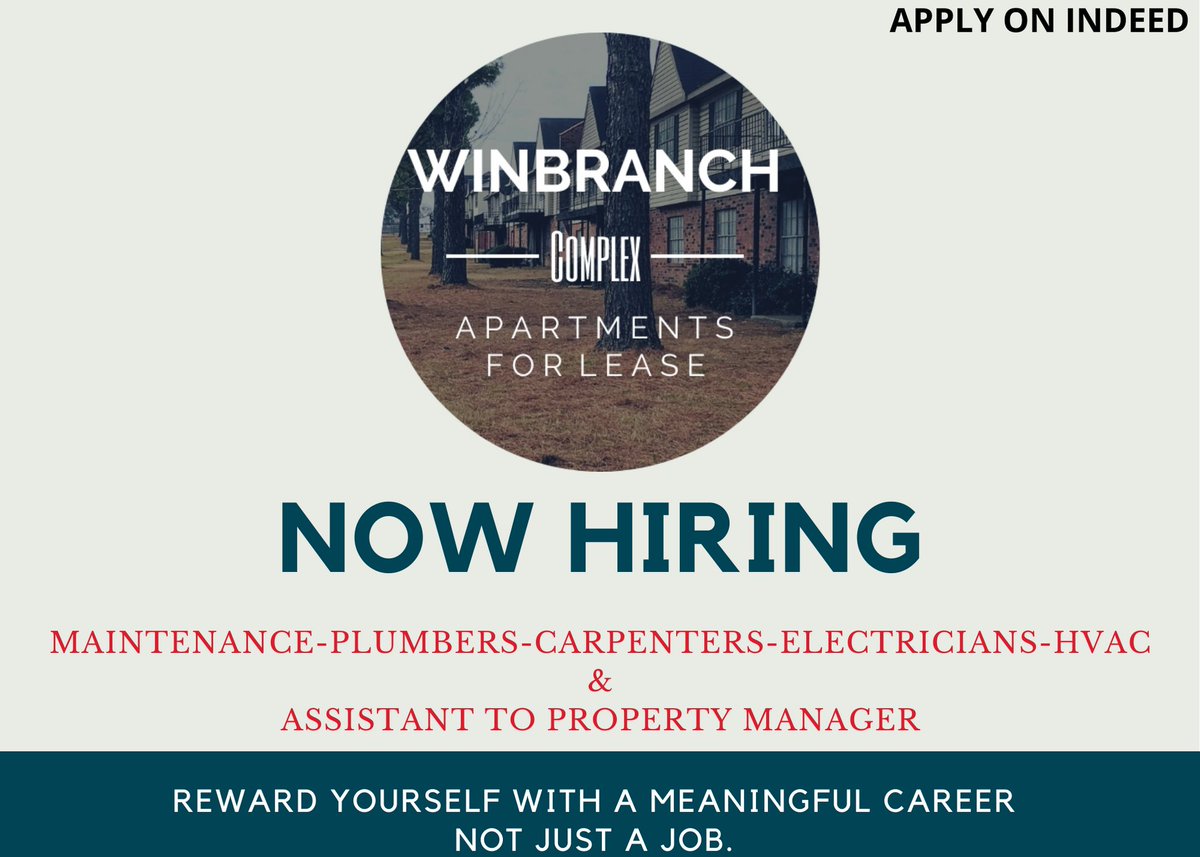 ApartmentNearMe's tweet photo. https://t.co/gnLTG5VDhb

#Memphis #jobs #shelbycounty #nowhiring #indeed #jobs4tn #careerbuilder #monster #glassdoor #jobapplication #jobhiringnearme #PaulRudd #Hurricanesally https://t.co/7BAO85ykMp
