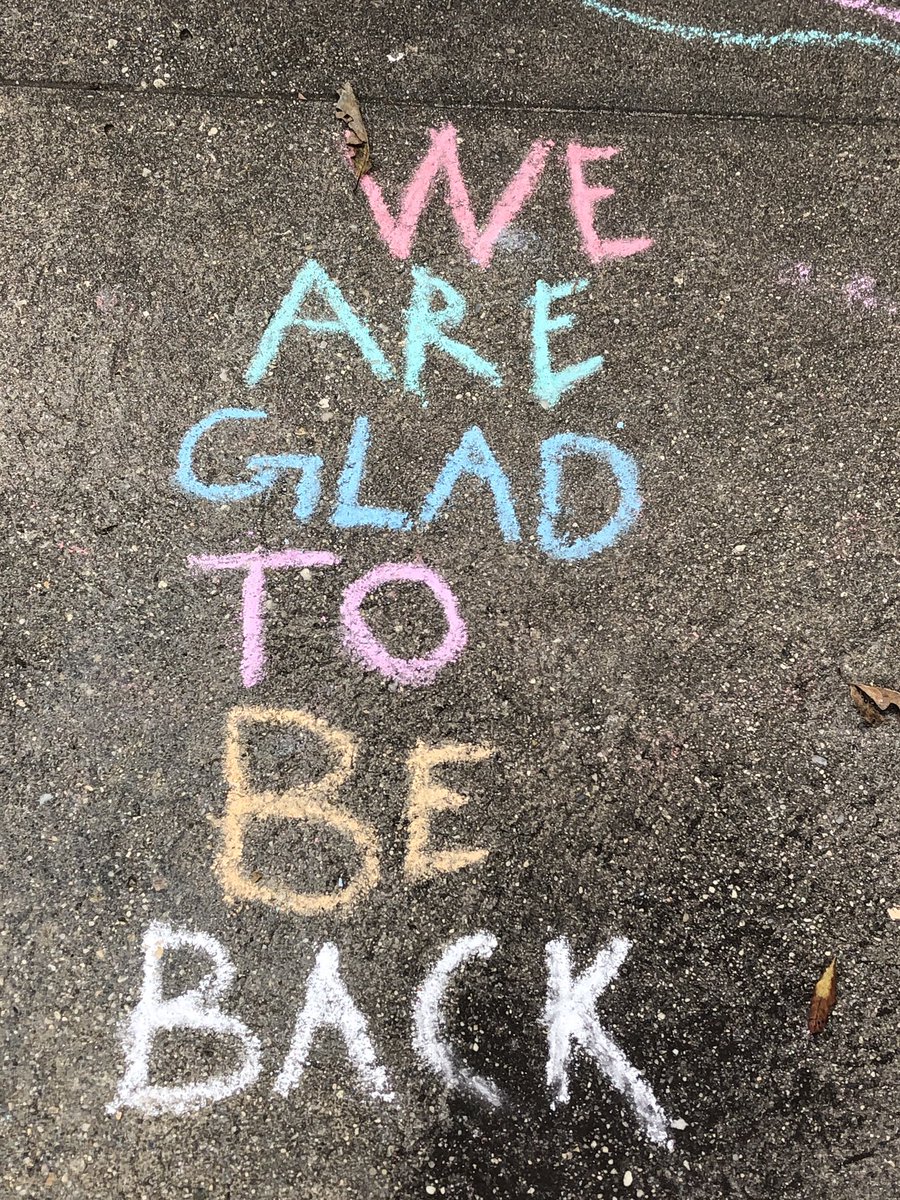 cyn2526's tweet photo. Today was the first full day of school since March. While walking into school, these are just a few pics of what I saw! I love our community! It was so greatly appreciated and touched so many hearts! THANK YOU! @BBPSchools @BBPSupt #BBPConnections 
 💙💛#BBPSTRONG 💙💛 https://t.co/iA4dpg5PUa