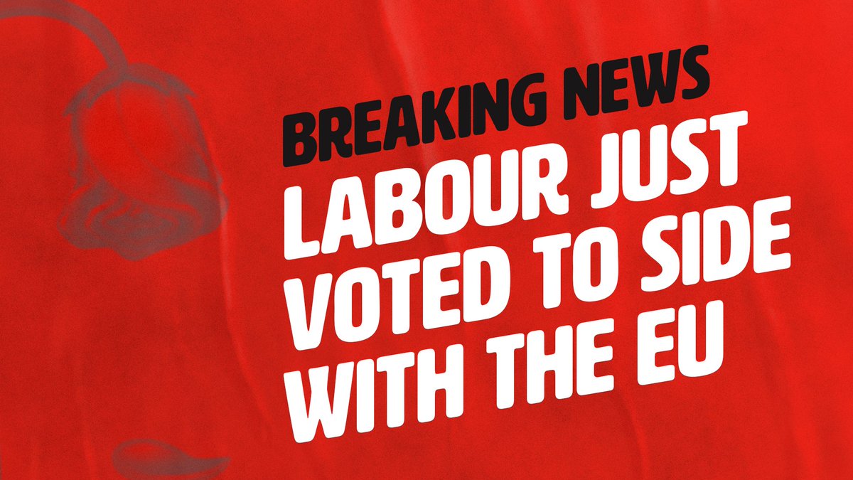 Conservatives's tweet image. BREAKING: Labour just voted to side with the EU in Parliament once again.

We're the party that's standing up for the integrity of the entire UK.

Our Internal Market Bill protects our Union, preserves peace in Northern Ireland &amp;amp; ensures unfettered trade across the whole country.