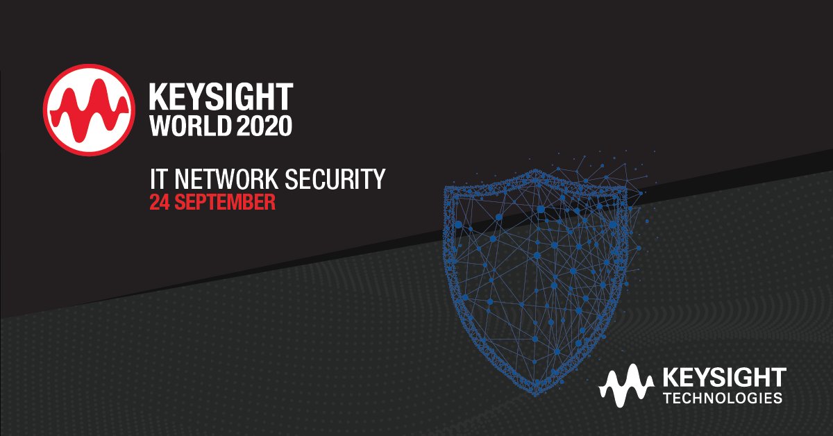 Keysight's tweet image. Learn how to survive – and even thrive – as the ability to measure helps you manage not just the traffic on your network, but its security as well. Register for the #ITNetworkSecurity track and watch the demos today.