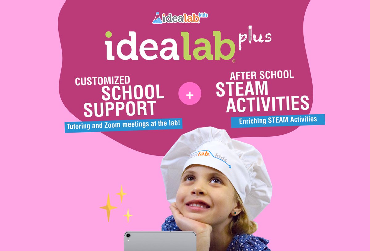 Idealab_Calgary's tweet photo. Did you know that you can customize your kid's school learning experience with IDEA Lab Kids? Yes, you've read that right! IDEA Lab Plus integrates custom school support for your child's zoom meetings, lessons and homework at our lab; PLUS our enriching STEAM activities! https://t.co/TyQgPwBmtk