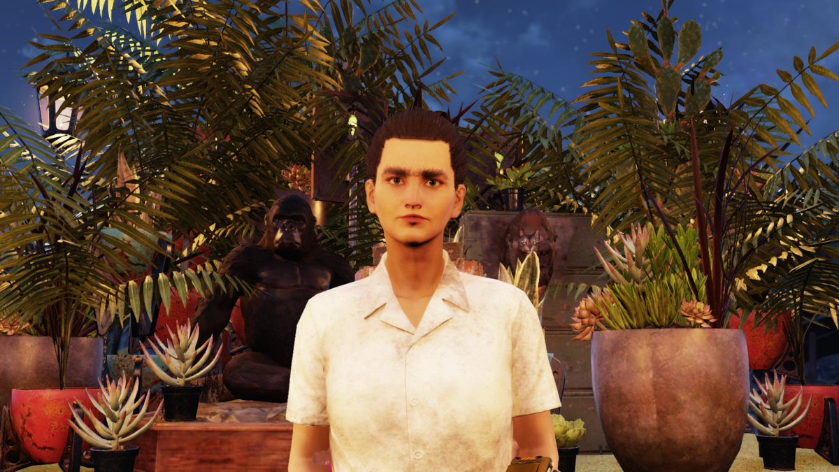 TipToePigeon200's tweet photo. A Self-Portrait made in Fallout 76.
One of my favourite artists that I've studied. Such an inspiring woman! I've really enjoyed this challenge, I'll definitely be doing more!
Included the original and a green frame version too!
#F76Masterpiece #Fallout76 #FridaKahlo https://t.co/6479BDeQAI