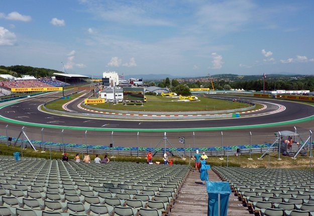 Hoy, a las 22:30, empieza la temporada de #SS1 con el GP de Hungría!! Los primeros (y únicos espectadores) ya están tomando sus posiciones.