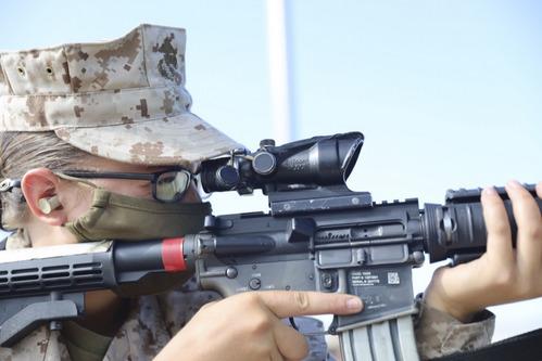 12thMCD's tweet photo. Recruits with Oscar Company shoot from the prone position during table one on Marine Corps Recruit Depot Parris Island. Table one consists of shooting in a variety of positions to measure marksmanship proficiency. (@ParrisIsland photo by Lance Cpl. Samuel Fletcher) #12MCD #usmc https://t.co/lQbJP8rgBs