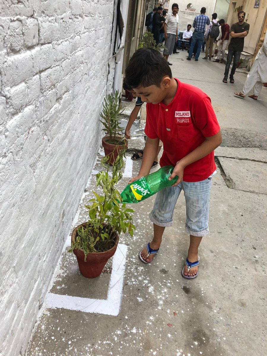 RwpVForce's tweet photo. 2/2 Areas have been marked in 'White' for Plant Pot positioning to help set a standard

#VForceUpdates #PlantForPindi 🪴🌱👩‍🌾🚿 https://t.co/OqTE5DTY8a