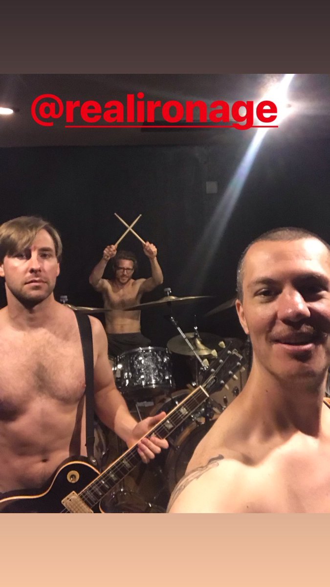 Mid May 2019. Stayed with Wade n fam for a couple days. Wade had an ARSENAL of new Iron Age songs. He asked me to help flesh his newest one out. Jammed Burden Of Empire &amp; new song that we played a few times. An honor &amp; a privilege that i will never forget ❤️