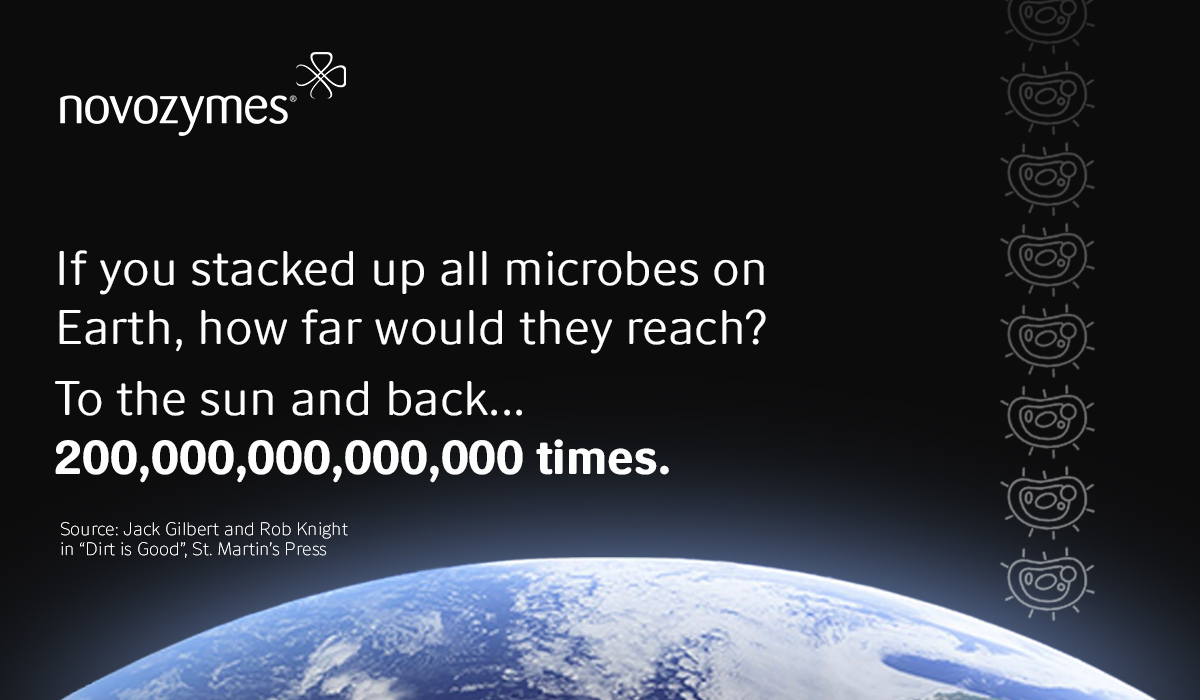 NovozymesNA's tweet photo. Explore the power of microbes https://t.co/ruFFY04Yrb. #followyourgut #microbefact #powerofprobiotics #RethinkTomorrow https://t.co/fwkY5h2mbv