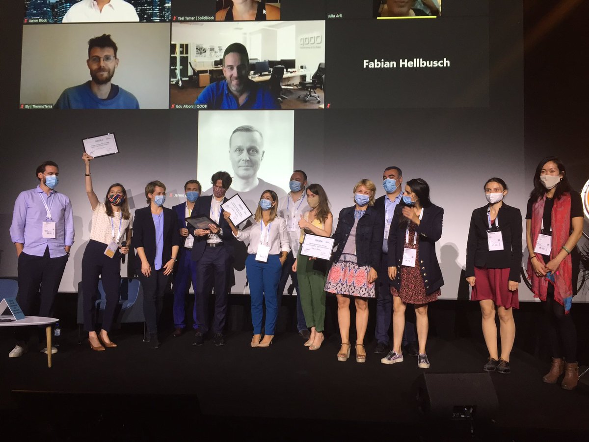 Congratulations to the finalists of the first European stop of the #PropelbyMIPIM Startup Competition in Paris:
#Data 👉 <a href="/CasaCubi/">CubiCasa</a> 
#Investment 👉 <a href="/inviertis/">Inviertis</a> 
#UserExperience 👉 <a href="/spaceOS_tech/">spaceOS</a> 
#Sustainability 👉 ThermoTerra 
Thank you to all of the participants!