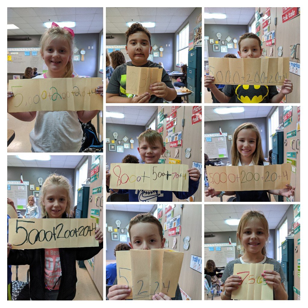 Sarahmo18852284's tweet photo. Math is magic!
We made the number change from standard form to expanded form.
#SteamatStribling #mathismagical #welovemath 🔮❤️🧡💛👍😁 #placevalue https://t.co/Tkz5KLux4c