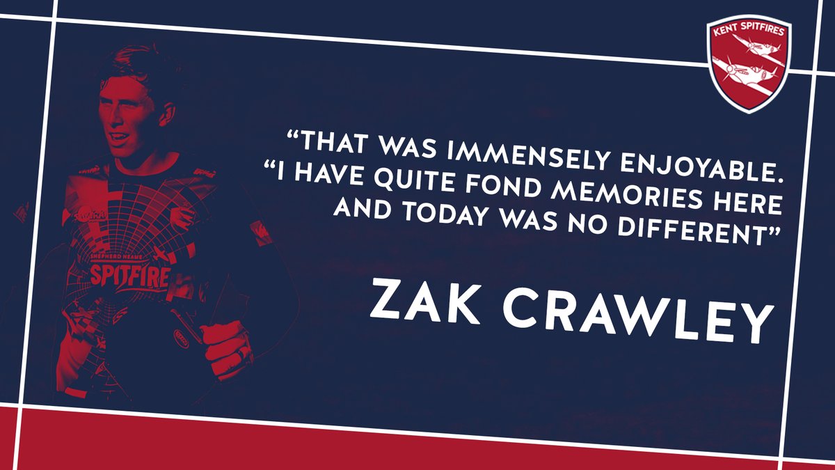 KentCricket's tweet photo. Zak Crawley's last four innings at @TheAgeasBowl:

7⃣6⃣ (2nd inns) v West Indies (Test)
5⃣3⃣ v Pakistan (Test)
2⃣6⃣7⃣ v Pakistan (Test)
1⃣0⃣8⃣* v Hampshire (@VitalityBlast)

5⃣0⃣4⃣ runs, avge 1⃣6⃣8⃣.0⃣0⃣

@RVICricketStats 💥 #SuperKent https://t.co/8RoeNHxXSV