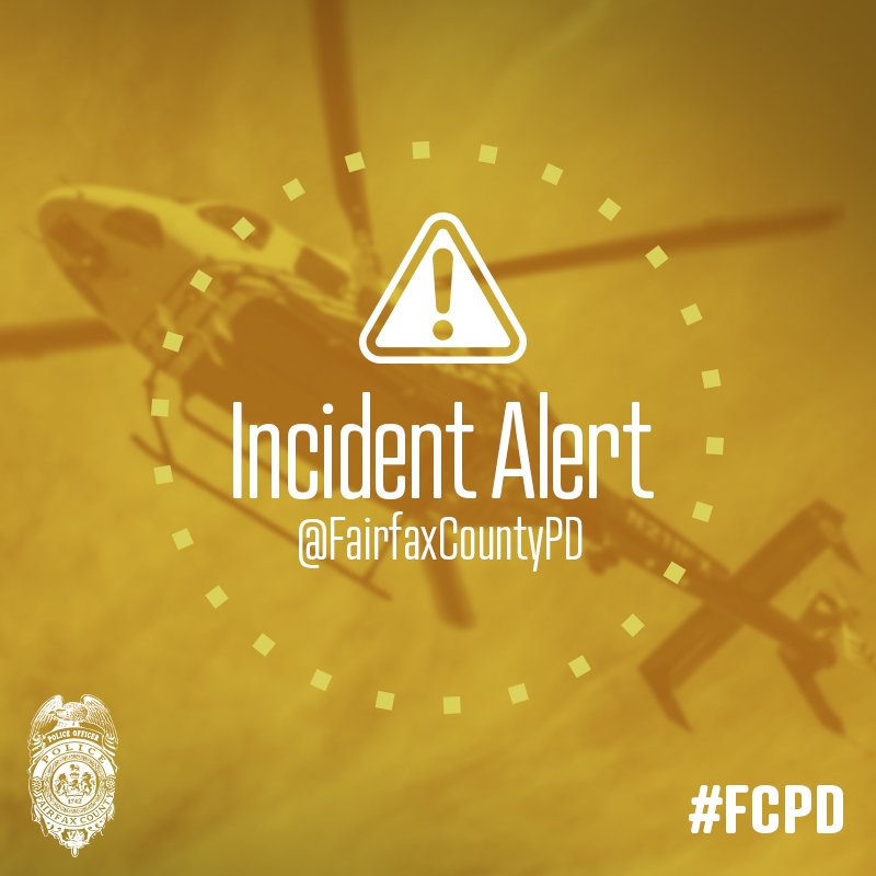 Fairfax County Police on Twitter "INCIDENT ALERT Crash