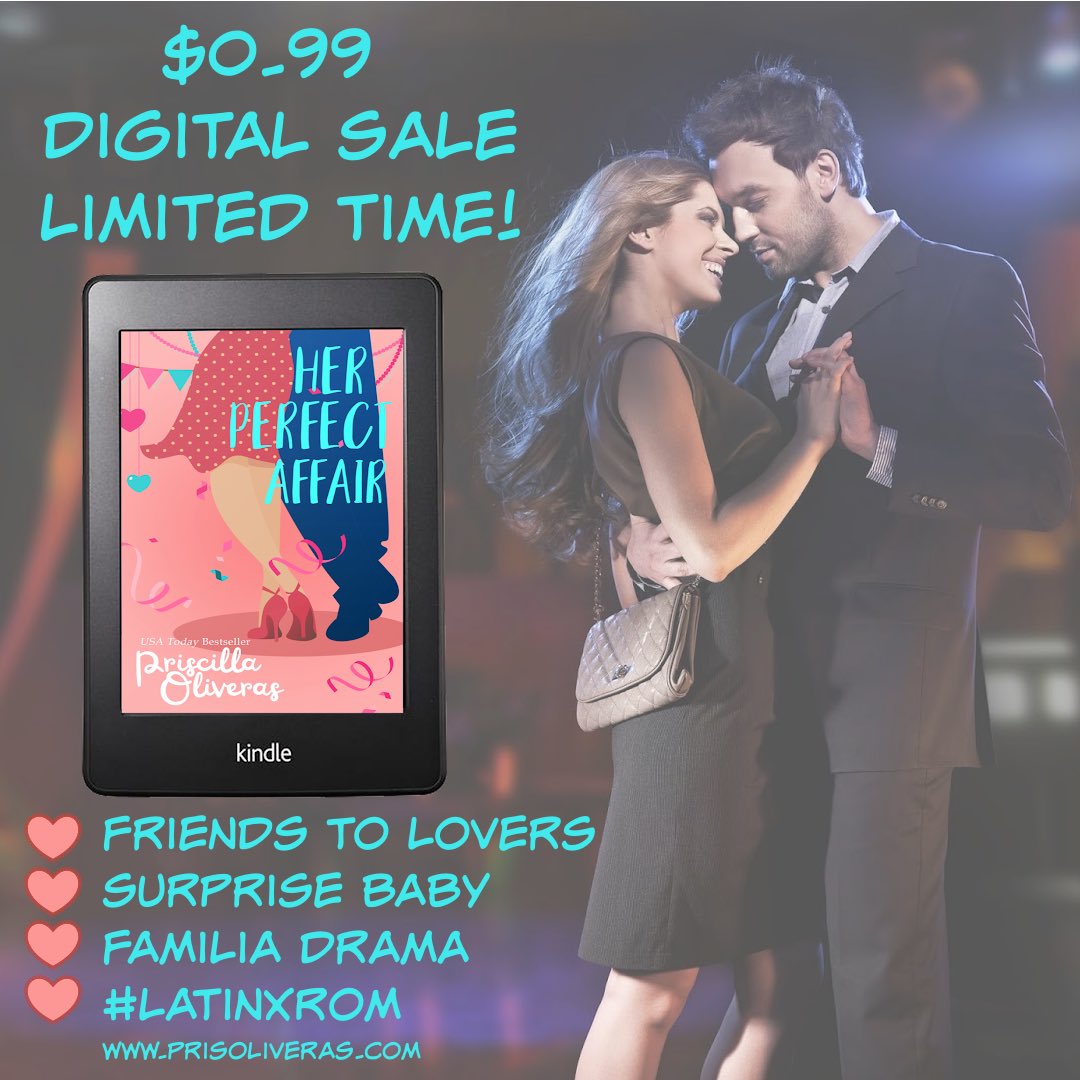 PrisOliveras's tweet photo. 🌟 HER PERFECT AFFAIR  $0.99 DIGITAL SALE NEWS🌟

Meet Rosa, sweet librarian &amp; middle Fernández sister, &amp; the hero who proves himself worthy of her love!

❤️Friends to lovers
❤️Surprise baby
❤️Familia drama

https://t.co/evVn5vCl6W

#LatinxRom @KensingtonBooks #LatinxBookBingo https://t.co/Eb74tSLpVE