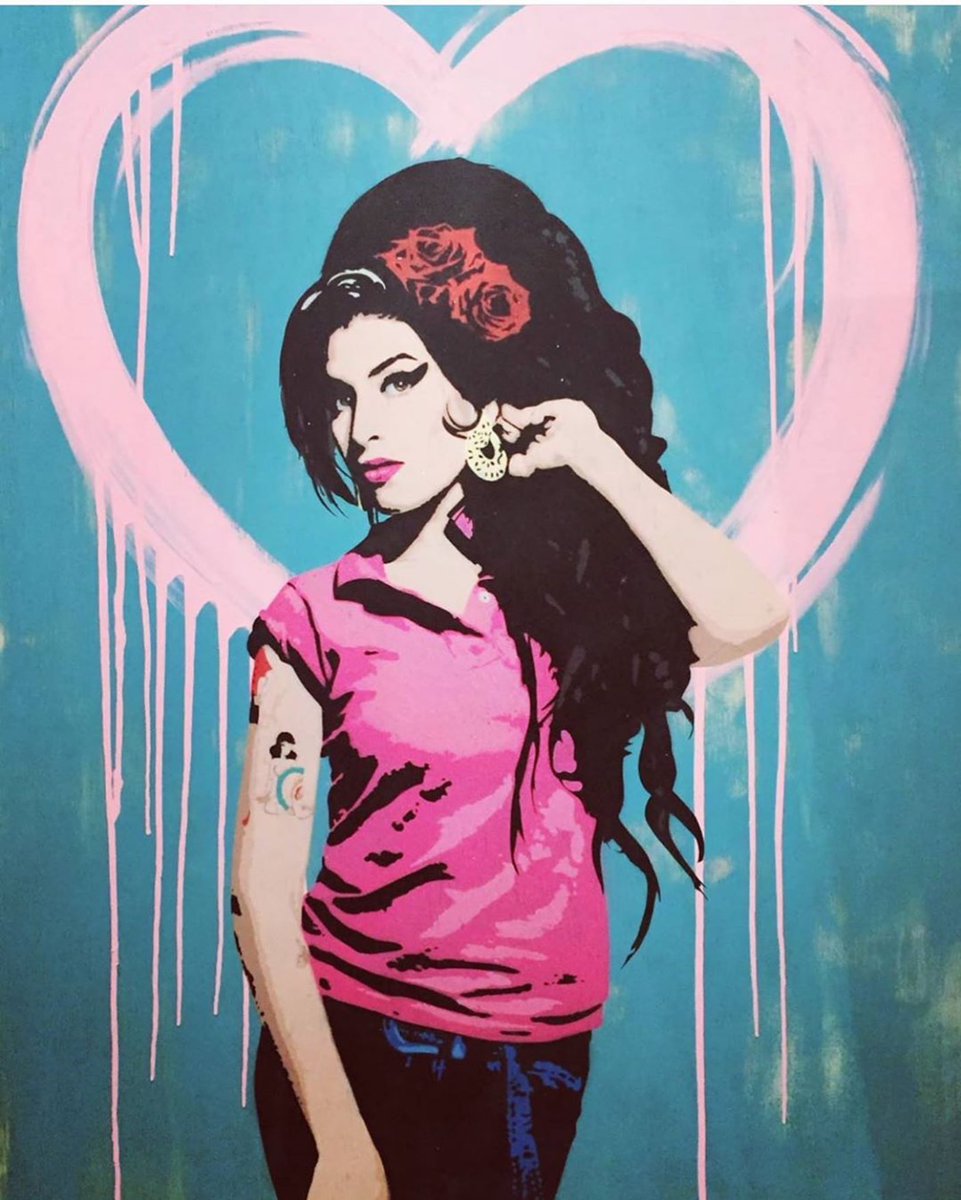 JennepenJ's tweet photo. Birthday Art🎨 Today would have been Amy’s 37th Birthday 💟 #beautiful #art #streetart #mural #wall #urbanart #muralart #graffitiart #wallart #artlover #artforever #foreverart #graffiti #birthday #heart #amywinehouse #streetarteverywhere 🎨 https://t.co/2wC5KJ84hj