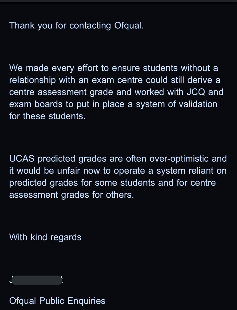 pearson_tf's tweet photo. So, it would be fair to award highly inflated grades to all but 20,000, for whom Ofqual will now do absolutely nothing? #justiceforresitstudents @halfon4harlowMP @BraunGabriella @gavinwilliamson @NickGibbUK https://t.co/1nOJIp80DF