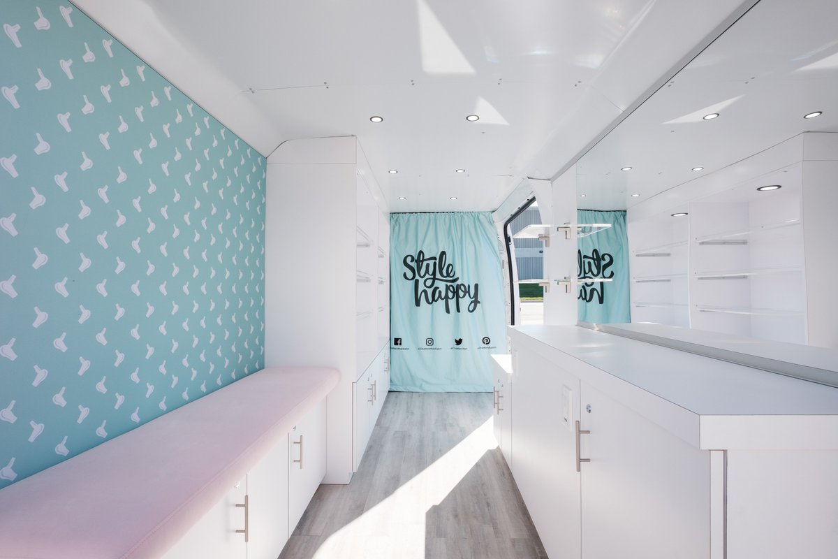juiceworksJWE's tweet photo. How adorable is this fully customized Glam Van we built for Chatters' upcoming #StyleHappy tour😍🎀
#juiceworks_exhibits #stylehappytour #chattershairsalon #customizedvan #mobilemarketing #fabrication #design #detailing #marketing #canada #toronto #experientialmarketing https://t.co/WNjaehCLsB