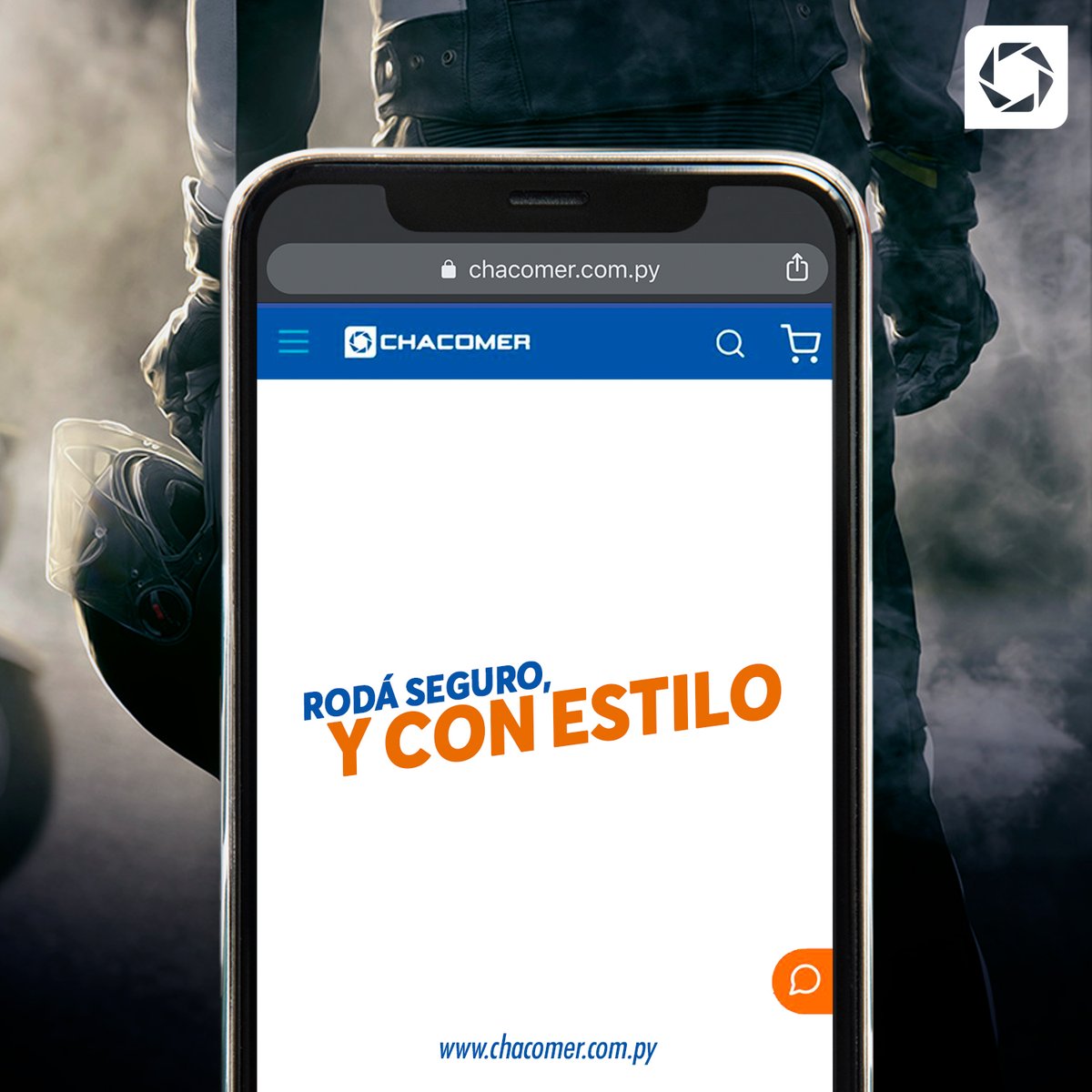 chacomer's tweet photo. Cuando pases con tu moto, de seguro captarás muchas miradas 😎.
Ahora podés adquirir tu indumentaria desde nuestra web, con descuentos ESPECTACULARES, ingresando a https://t.co/ZiUgPX2s9L
Listo para acelerar tu compra en 3…2…1…🏍️
#Chacomer #MejorCompra https://t.co/4WROS3chrH