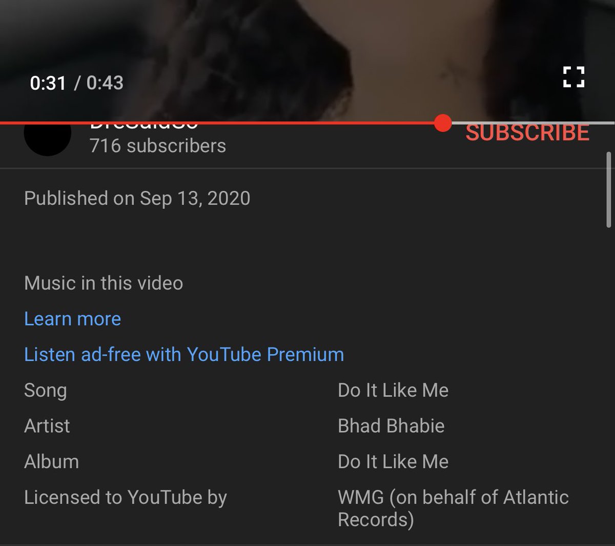 Bhad Bhabie’s comeback single, “Do It Like Me”, is coming very soon, with the song already being copyrighted in Youtube.

It is rumored that the song is coming with a music video. Are you excited?