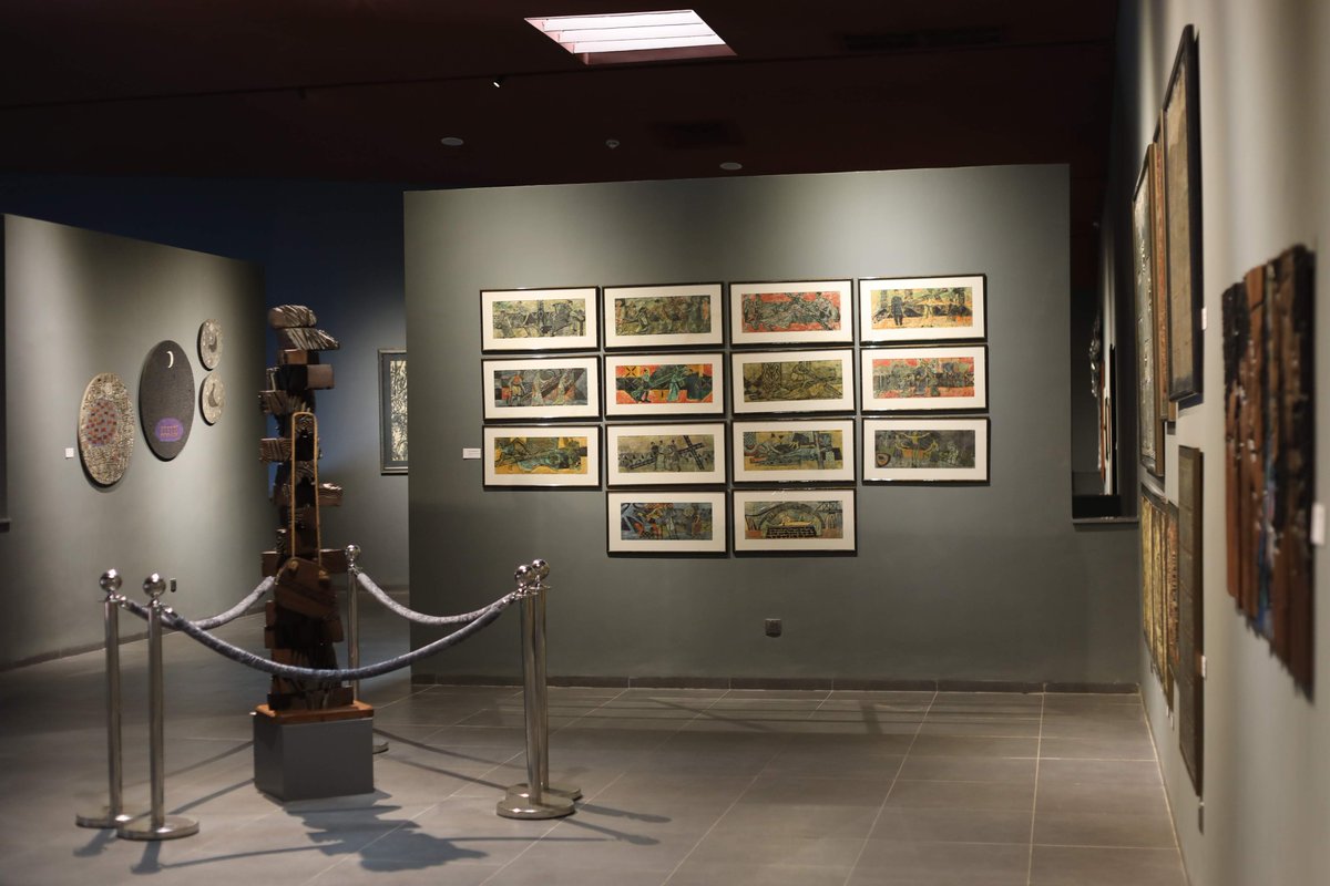 shyllonmuseum's tweet photo. While ASUU is still on strike, be reminded that @shyllonmuseum has finally reopened to the public for visits. 
Our exhibition spaces will be available for tours as from tomorrow the 15th of September, 2020. https://t.co/JQ4VLQoc80